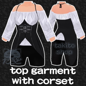 コルセット付き上着『 Top Kleidungsstück mit Korsett 』