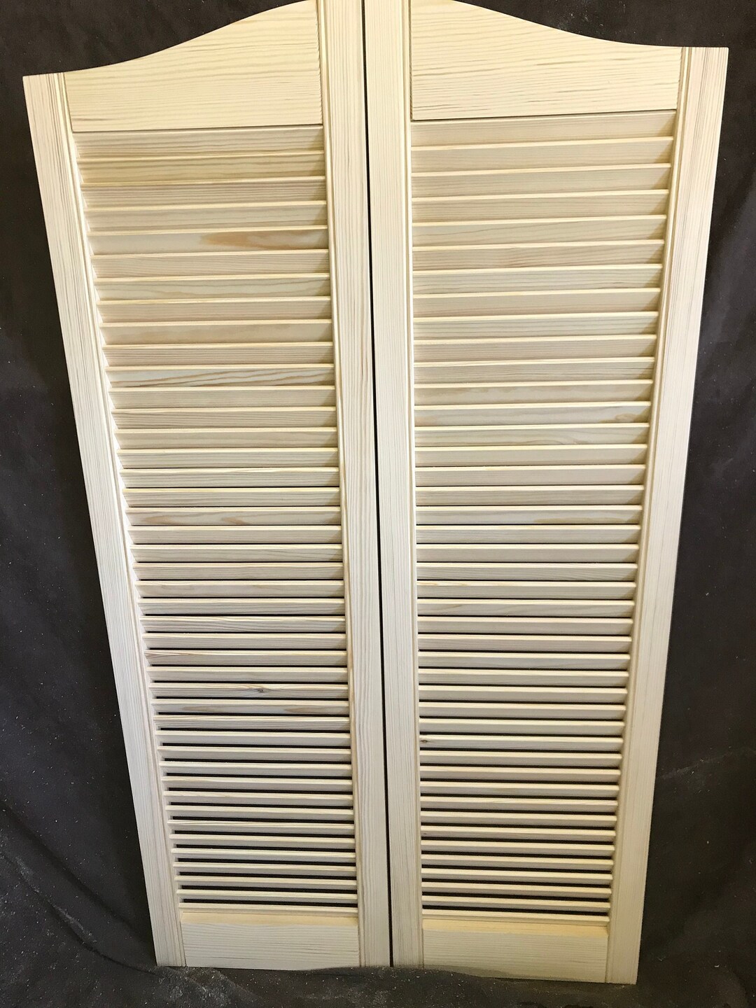 Saloon Western Style Swing Doors Open Louvre & Solid Panel Wild West Bar T1 Etsy UK