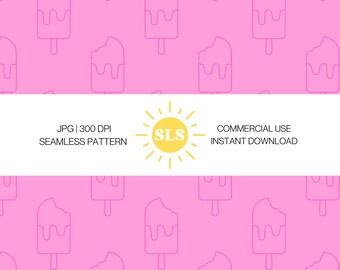 Neon Icecream Safe Swim Seamless File