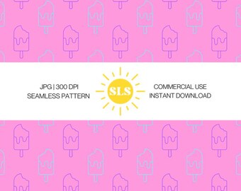 Neon Icecream Safe Swim Seamless File