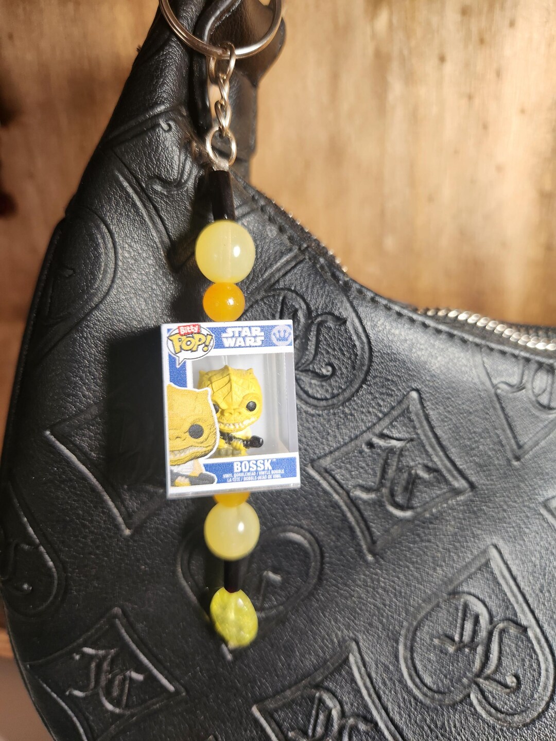 Bossk Mini POP Inspired Handmade Beaded Keychain| Starwars Inspired ...