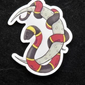 Coral Moon Decal/Sticker