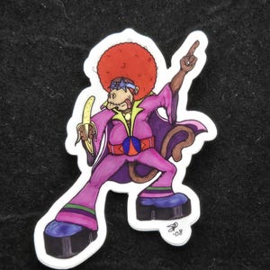 Funky Munkey Decal/Sticker