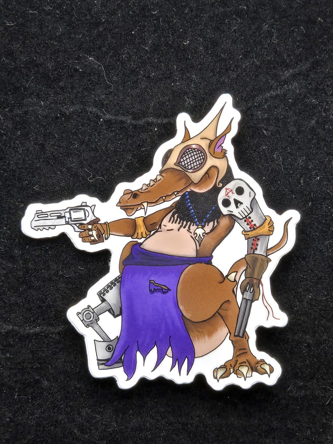 Sce Sticker Waster - Kobold of the Apocalypse Decal/sticker - Etsy