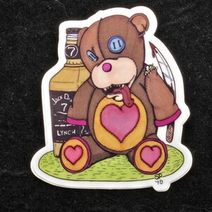 Dangerous Toys - Teddy Decal/Sticker