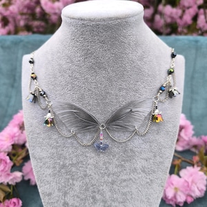 Butterflywing Necklace, special jewelry for fairies and witches