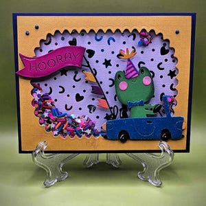Cute Frog Birthday Card