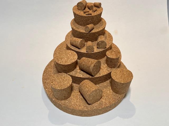 Cork Stoppers, Cork Bungs, Cork Lids for Bottles, Jars, Decanters, Terrariums, Vases Sizes in Milimetres 70+Sizes from 4 to 210mm. JUST CORK