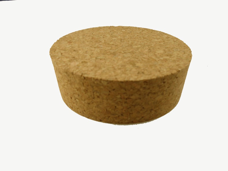 70Sizes Tapered Cork Bungs Stoppers Lids for Bottles Jars Decanters Demijohns Terrariums Vases SIZES IN MILIMETRES 4mm 210mm image 3