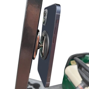 BestEvMod for Ioniq5 Magnet Phone Mount Accessories,Customized Ioniq 5  Phone Holder Mount,Magnetic Gravity Phone Holder Compatible with Hyundai  Ioniq
