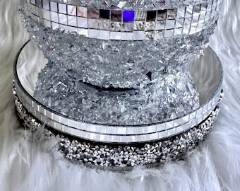 Blinged Out Rotating Display Stand