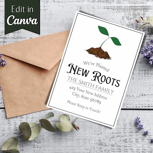 Moving announcement | Change of address | Address Change | We&#39;ve moved | Moving announcement card | moving card | New Address Card