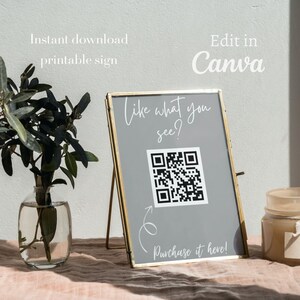 Scan to Pay sign template, printable scan to pay template, editable scan to pay sign, payment sign, QR code sign template, paypal, venmo