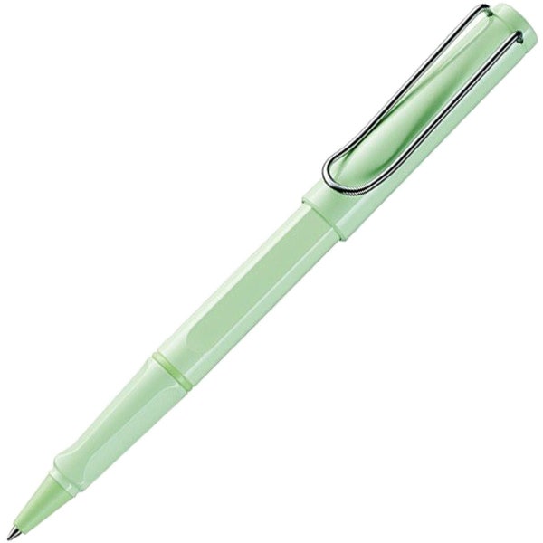 Lamy L336MG Safari Snap On Cap Mint Green Plastic Rollerball Pen