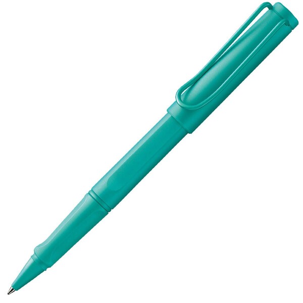 Lamy L321AQ Safari Rollerball Pen with Plastic Body in Turquoise