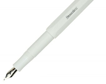 Kaweco 10000936 Skyline Sport Fountain Pen, White, Fine
