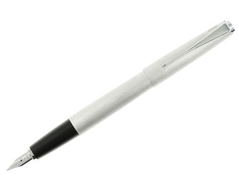 Lamy L65EF Studio Fountain Pen, Brushed Stainless Steel, Extra Fine