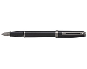 Sheaffer E0914453 Prelude Gloss Black Lacquer Fountain Pen, Medium