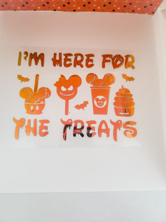 Disney Halloween Iron On Disney Mickey Mouse Not so Scary - Etsy