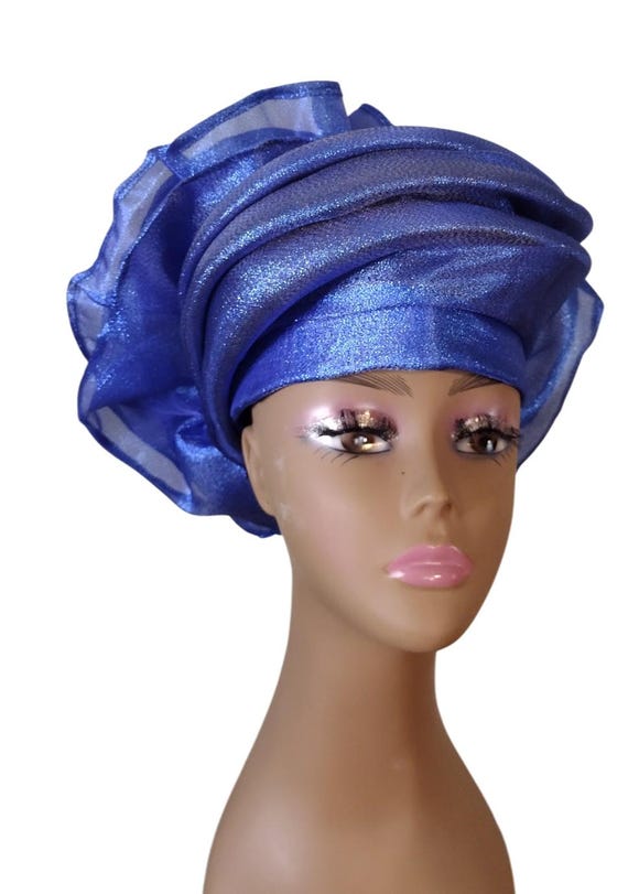 African Gele Head Wrap - Etsy
