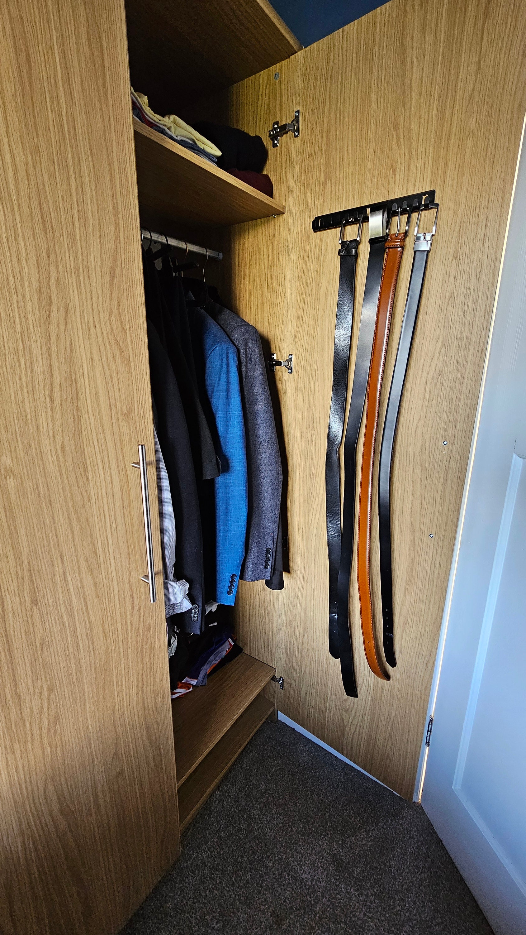 Belt Raks Belt Rack - Belt Hanger and Organiser - Etsy