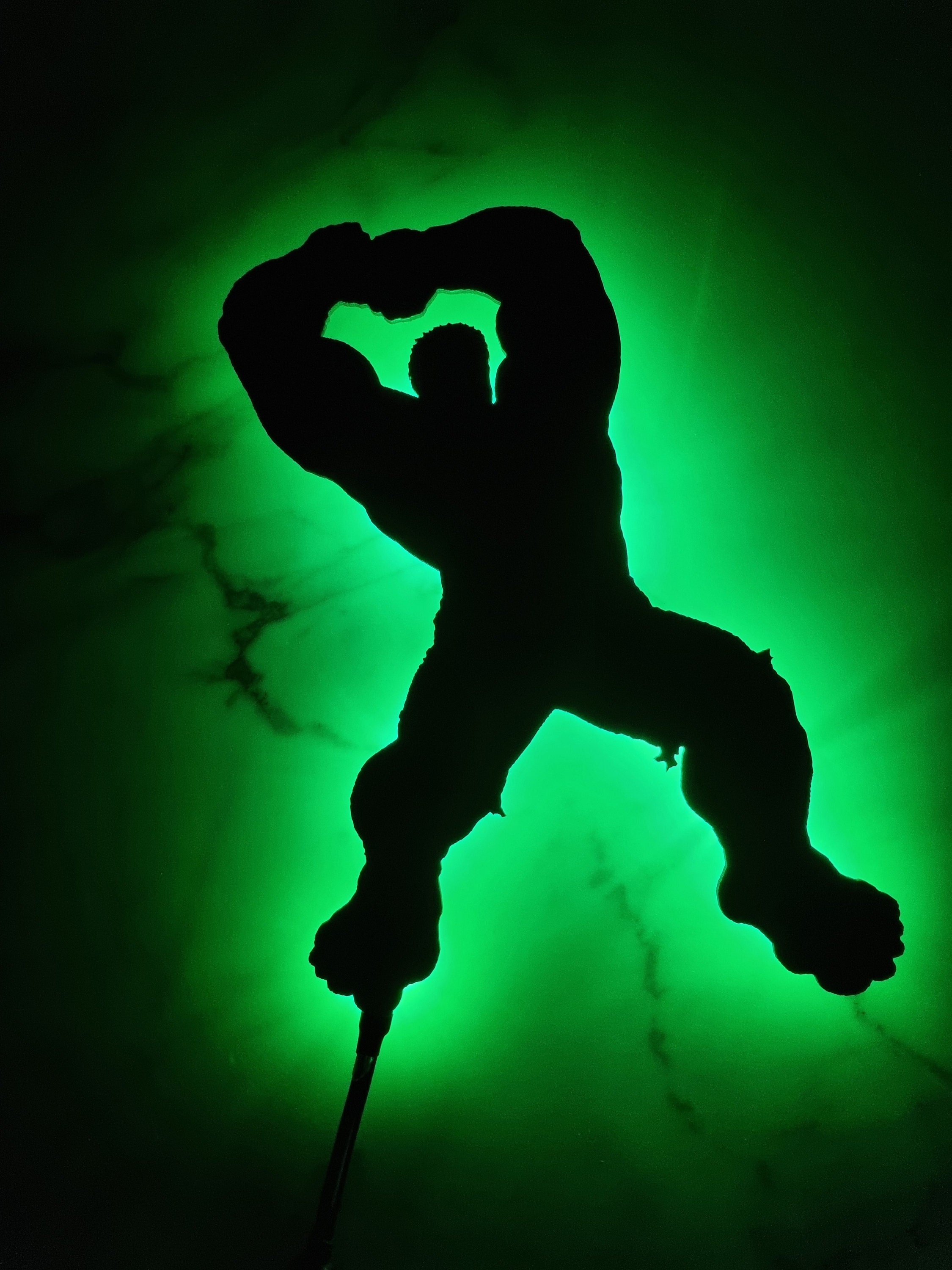Hulk Light Hulk Night Light - Etsy