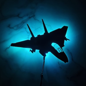 Fighter Jet Night Light F-14 Tomcat