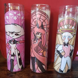 Hazbin Hotel Candles