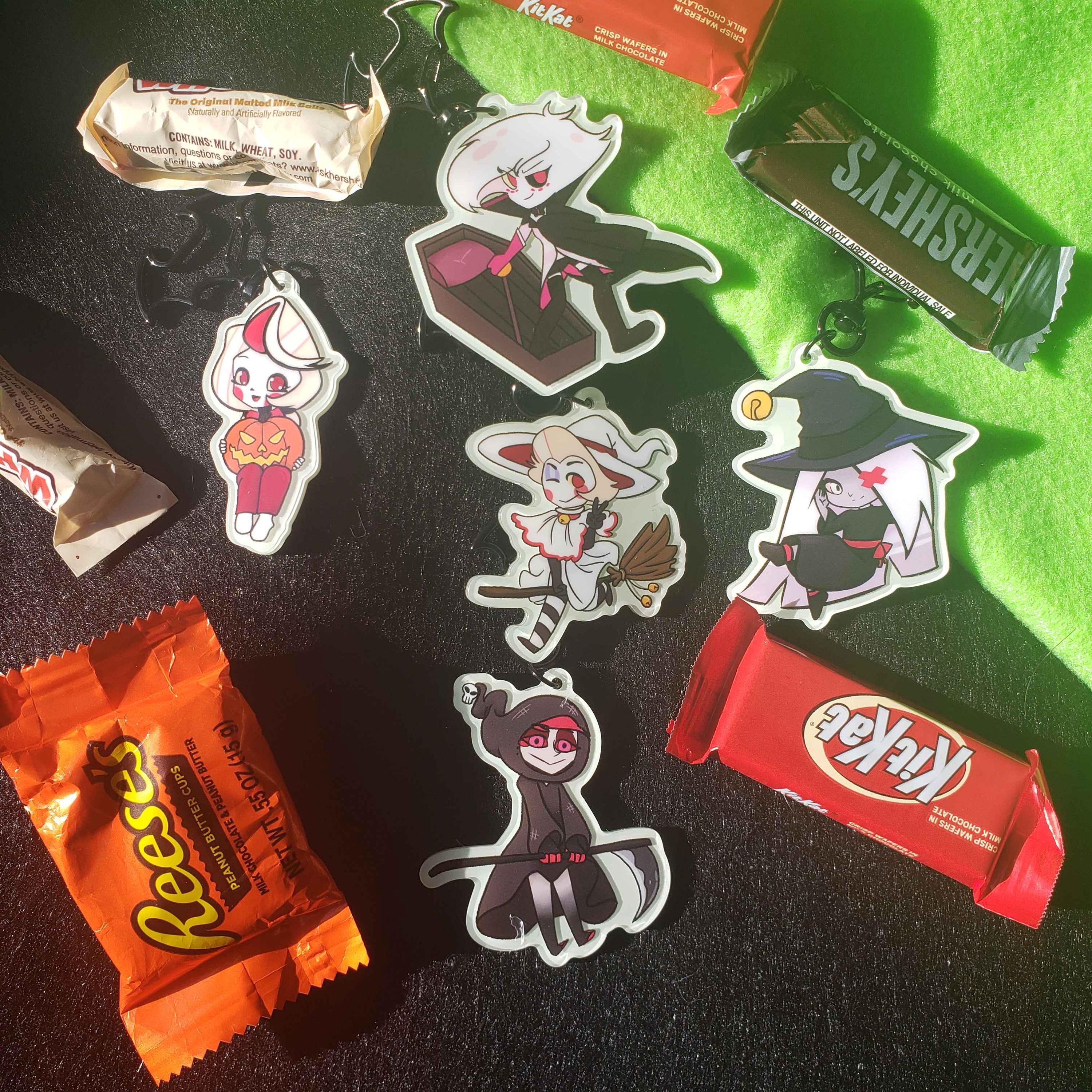 Hazbin Hotel Vees ハロウィン Halloween アクキー Hazbin Hotel Vees ハロウィン Halloween アクキー Official Halloween