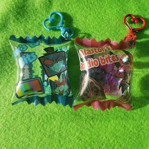 Alastor und Vox Candy bag Schlüsselanhänger!