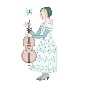 Downloadable Paper Doll, Paper Doll, Paper Crafts