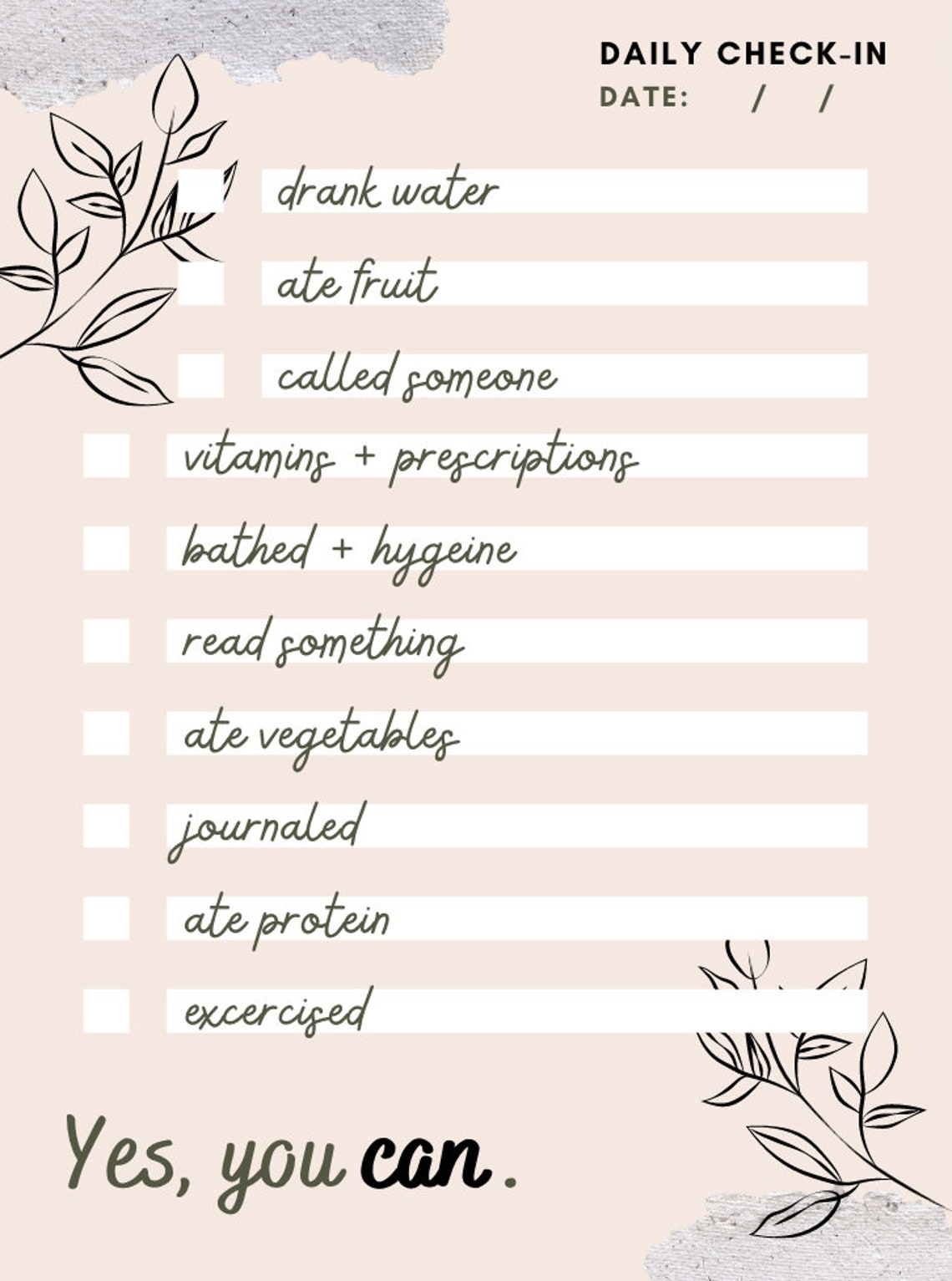 7 Day Routine Journal.pdf Copy of 7 Day Self Care Basics Journal - Etsy Canada