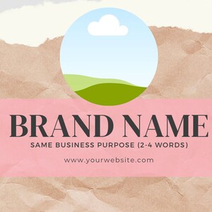 Canva Editierbare Basic Visitenkarte