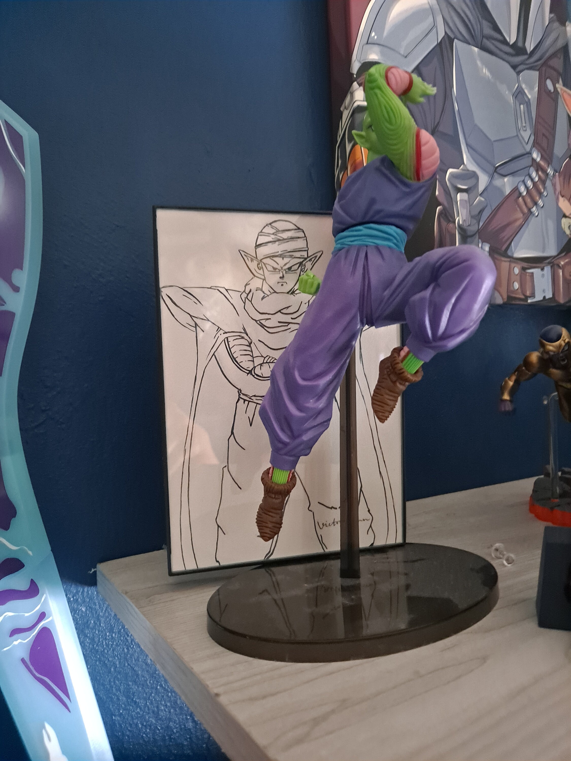 Fan Art of Piccolo From Dragon Ball Z Etsy