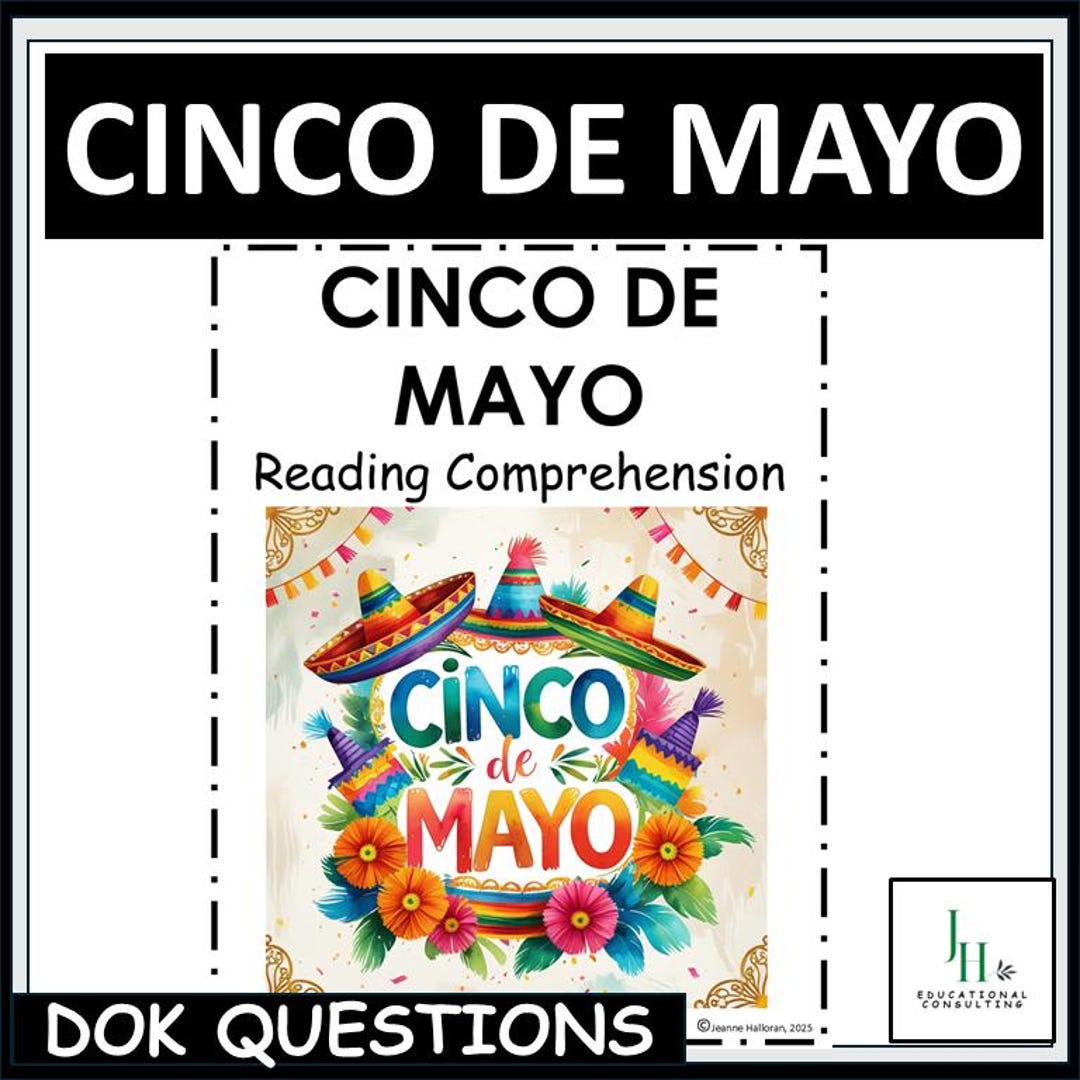 Cinco De Mayo Reading Comprehension Activities | Middle School ELA DOK ...