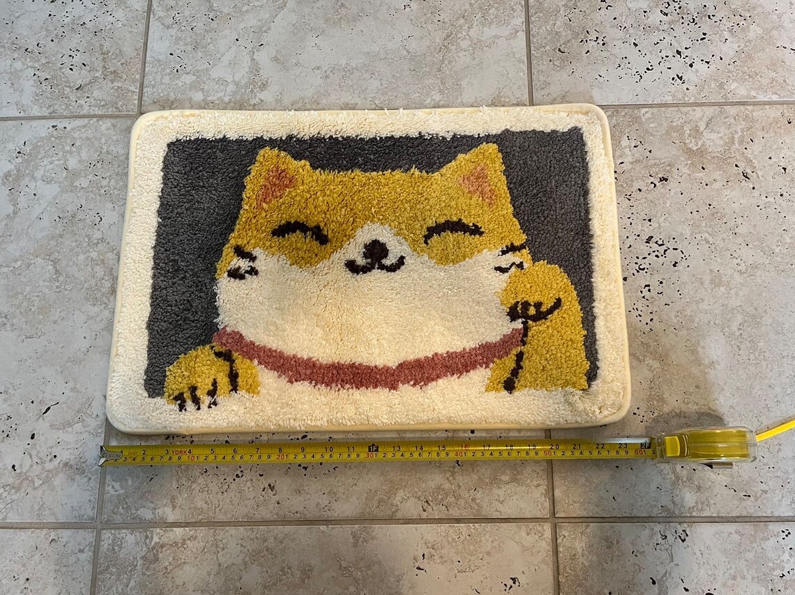 Cat Door Mat Cute Cat Doormat for Indoor Front Etsy