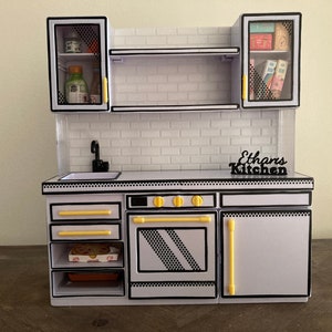 Mini verse kitchen backsplash/ mini verse accessories/ mini verse kitchen