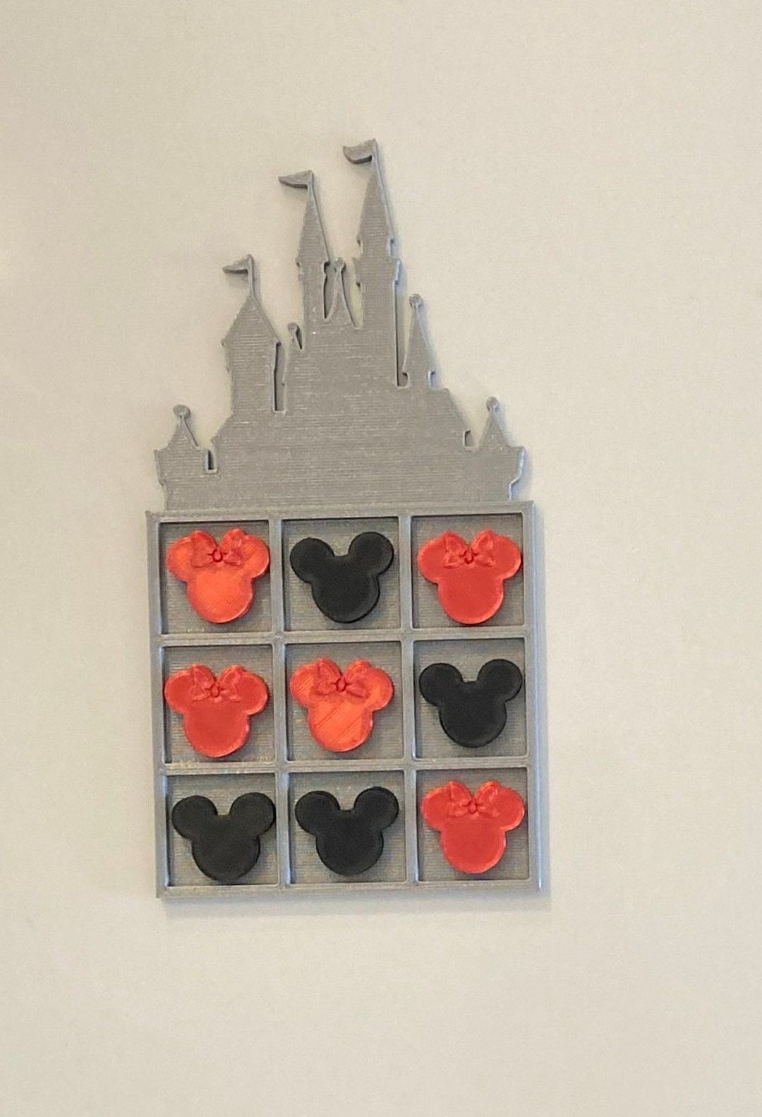 Mickey and Minnie Tic Tac Toe Game/ Disney Travel Game/ Fish Etsy Canada