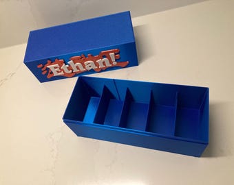 yugioh deck organizer ZLCA Card Box Fits TCG, Card Storage Box Yugioh Custom Deck Box: Personalized