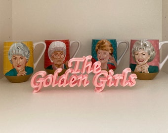 The Golden Girls Sign/ Golden Girls Decor/Stay Golden/all shipments to the USA are tariff & duties prepaid