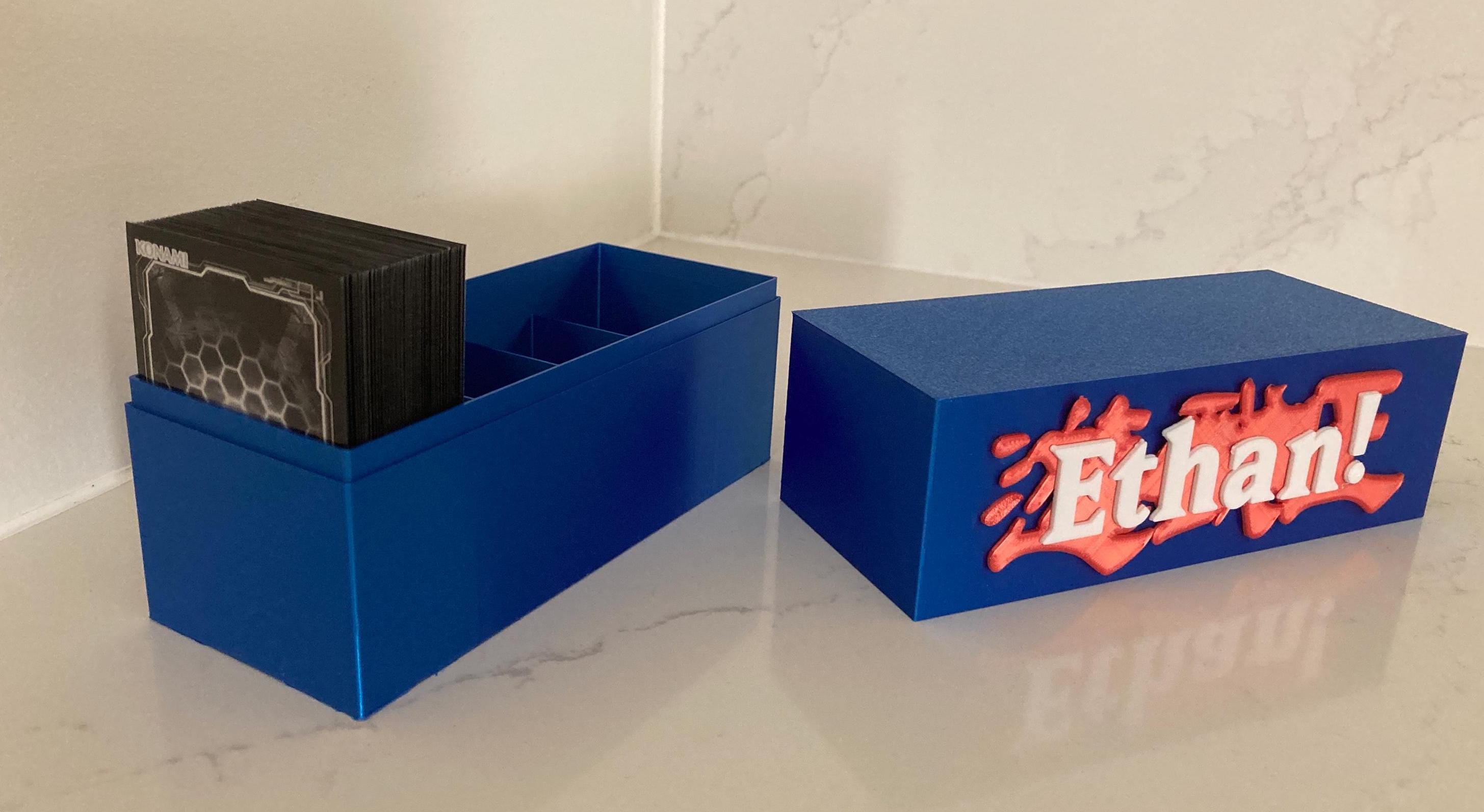Personalized Deck Holder Box for Yu Gi Oh Cards/ Custom Yu Gi Oh Card  Box/all Shipments to the USA Are Tariff & Duties Prepaid - Etsy