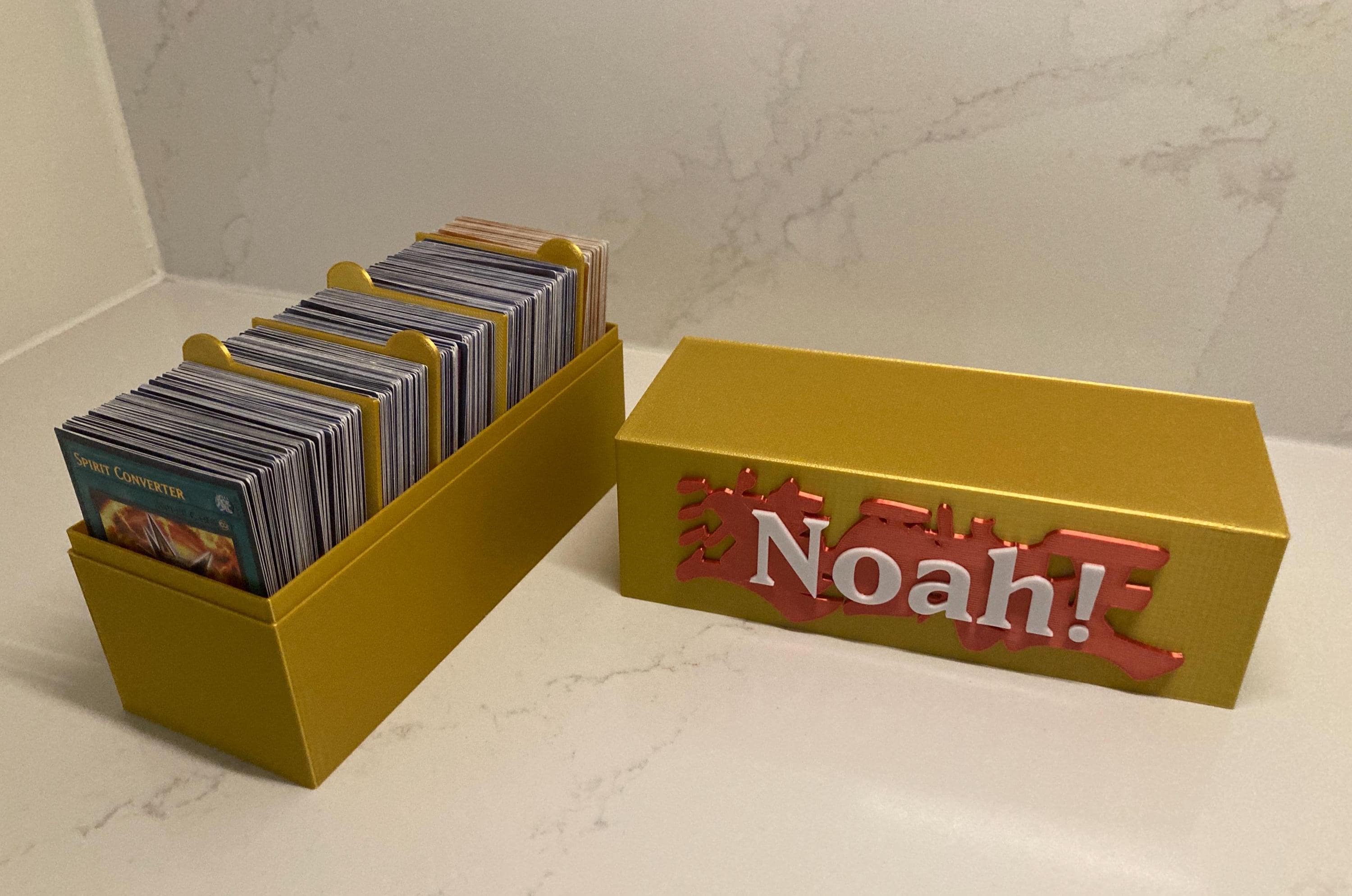Personalized Deck Holder Box for Yu Gi Oh Cards/ Custom Yu Gi Oh Card  Box/all Shipments to the USA Are Tariff & Duties Prepaid - Etsy