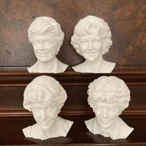 Bustos das Golden Girls/ Dorothy/ Blanche/ Rose/ Sophia/ Golden Girls