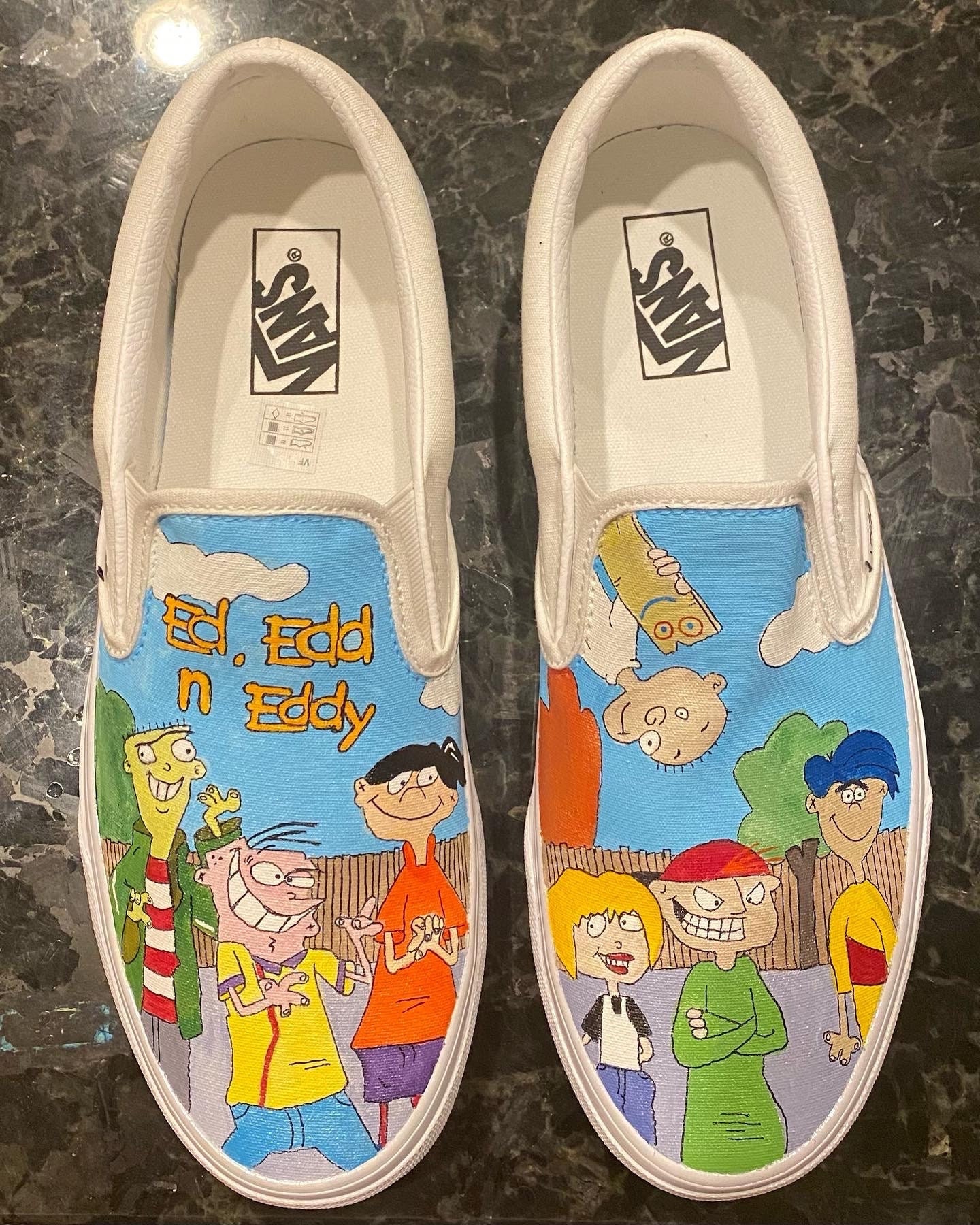 Rick and Morty Vans - Etsy
