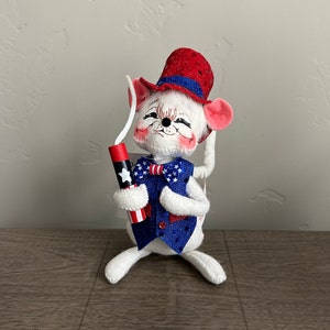 Annalee 6" Patriotic Boy Mouse