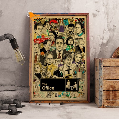 Dwight Schrute Poster the Office TV Show Wall Art Etsy