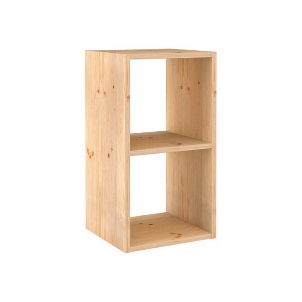 Organiseur de rangement ou bibliothèque modulaire moderne, organisation d'étagères polyvalente - bureau, salon, chambre à coucher, 2 ou 3 cubes