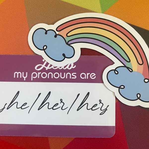 My Pronouns Sticker Set