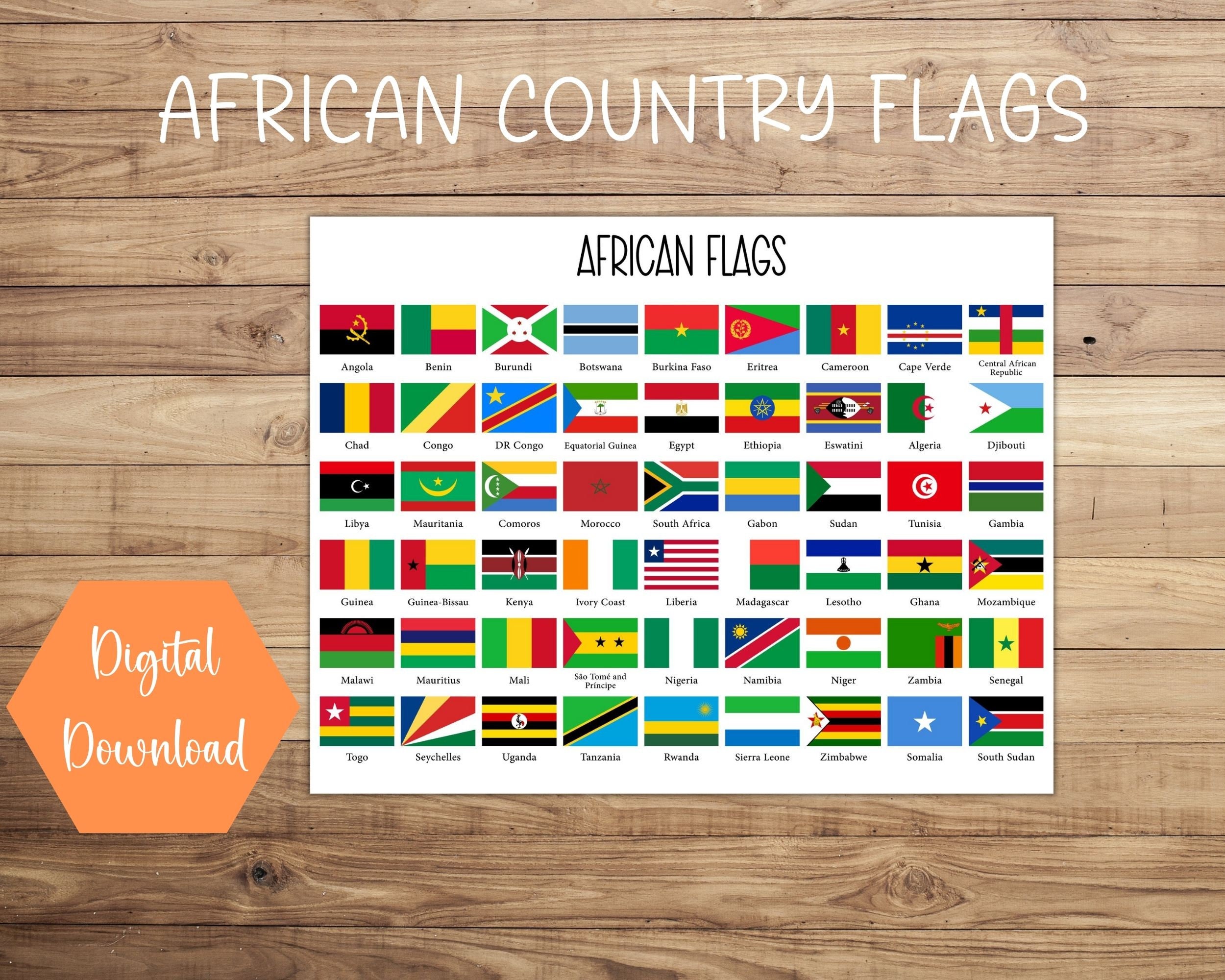 Africa Map, Map of Africa, Printable Africa Map, Geography Homeschool ...