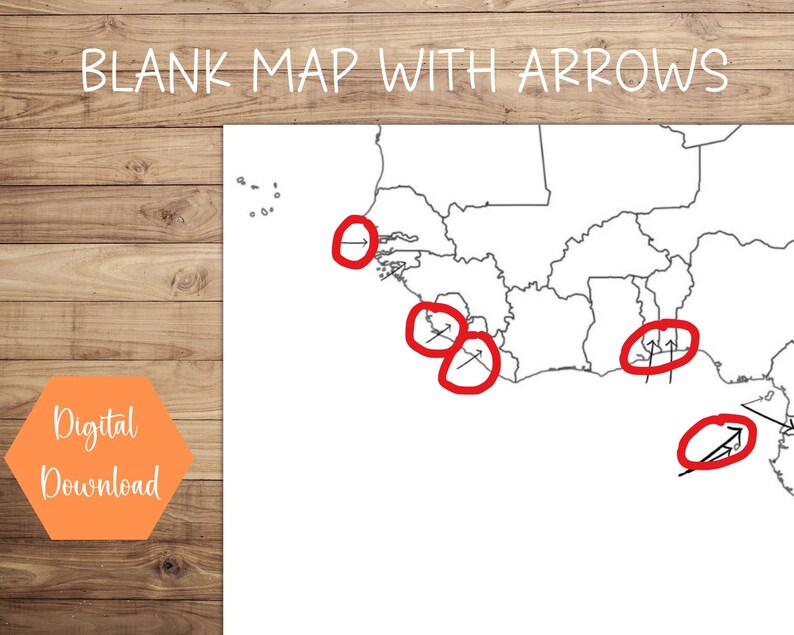 Africa Map, Map of Africa, Printable Africa Map, Geography Homeschool ...